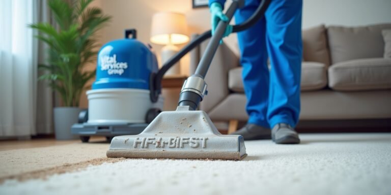 Carpet cleaning process in Perth